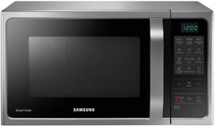 Samsung Four à micro-ondes combiné MC28H5013AS, 1400 W, 28 litres, argent