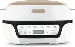 Tefal Smart Cake Machine, 5 Automatic Programs, Ideal Temperature and Time Adjustment, Non-Stick Aluminum Pan, 6 Creabake Muffin Tins, Cake Factory KD804910