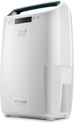 De'Longhi Tasciugo AriaDry Multi Dehumidifier DEXD216RF, Portable Dehumidifier with 3-Action Filtration, Dry Function, 16L/Day Moisture Absorption, R290, Removable Tank, White