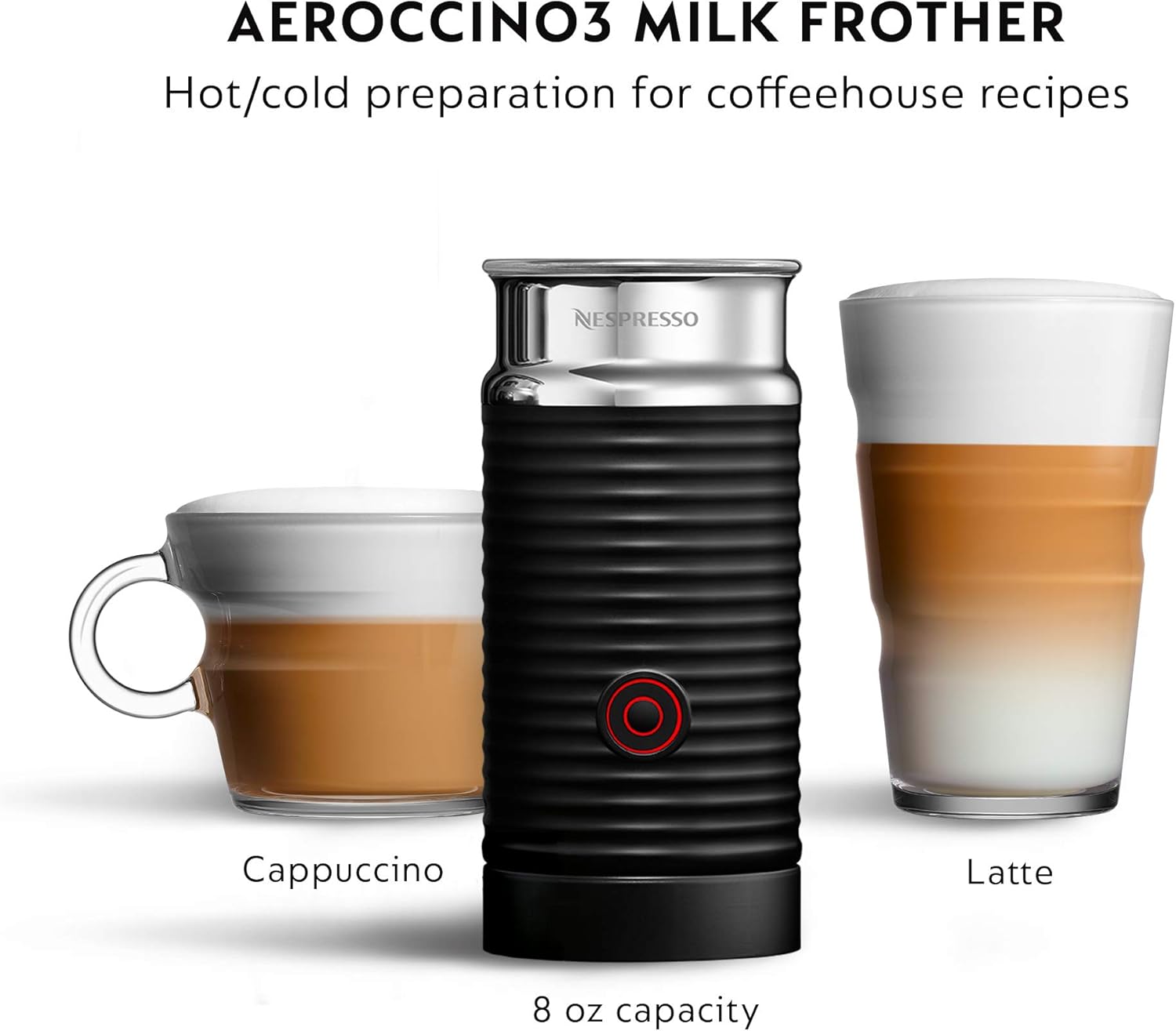Nespresso Vertuo Plus Coffee and Espresso Maker By De'Longhi, Ink Black
