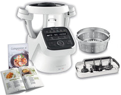 MOULINEX COMPANION XL Multifunctional Robot Cooker Bowl 4.5L 12 Programs Auto Soups Gazpacho Kitchen Robot Mixer Chopper Kneader 1550W HF80CB10