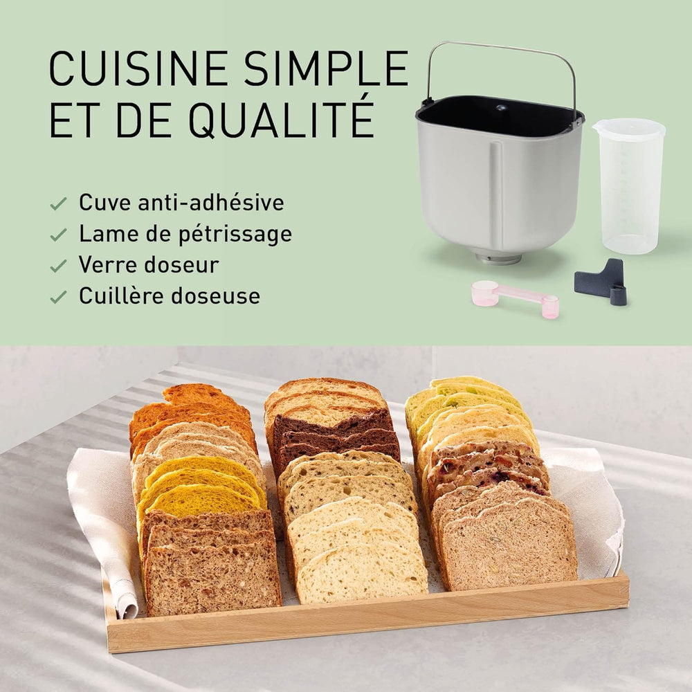 Panasonic SD-YR2550SXE Automatic Bread Maker, Raisin, Nut and Yeast Dispensers, 31 Auto Programs, Dual Temperature Sensor, 13 Hour Digital Timer, LCD Display, Silver