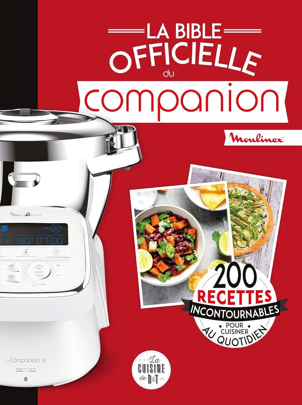MOULINEX COMPANION XL Multifunctional Robot Cooker Bowl 4.5L 12 Programs Auto Soups Gazpacho Kitchen Robot Mixer Chopper Kneader 1550W HF80CB10