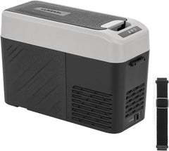 Alpicool LGMP8 8L Glaciere Portable Réfrigérateur Voiture Camping Congélateur 12/24V Mini Frigo pour Maison, Bureau ou Pique-Nique en Plein Air/ -20 à 20℃(Batterie Non Incluse)