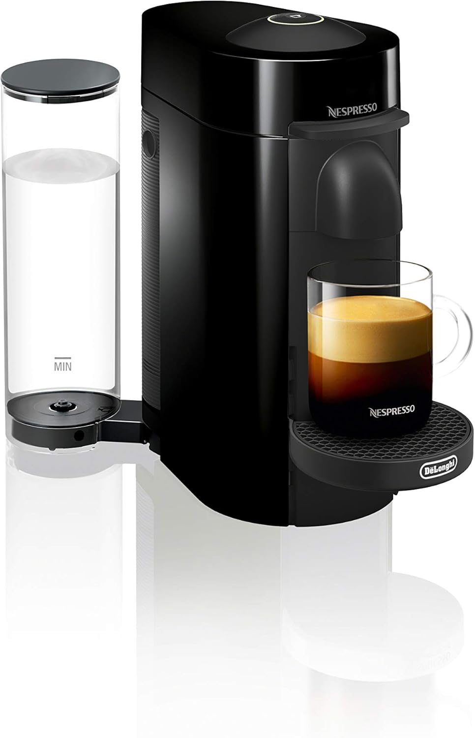 Nespresso Vertuo Plus Coffee and Espresso Maker By De'Longhi, Ink Black