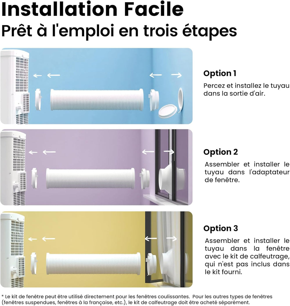 COMFEE Breezy Cool 2.6 | Climatiseur Mobile Connecté 9000 BTU