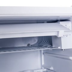 Frigo Combiné Mini Réfrigérateur 91 Liters Mini-frigo Classe Energétique F Economies d’Energie 49 x 45 x 84 cm Blanc -
