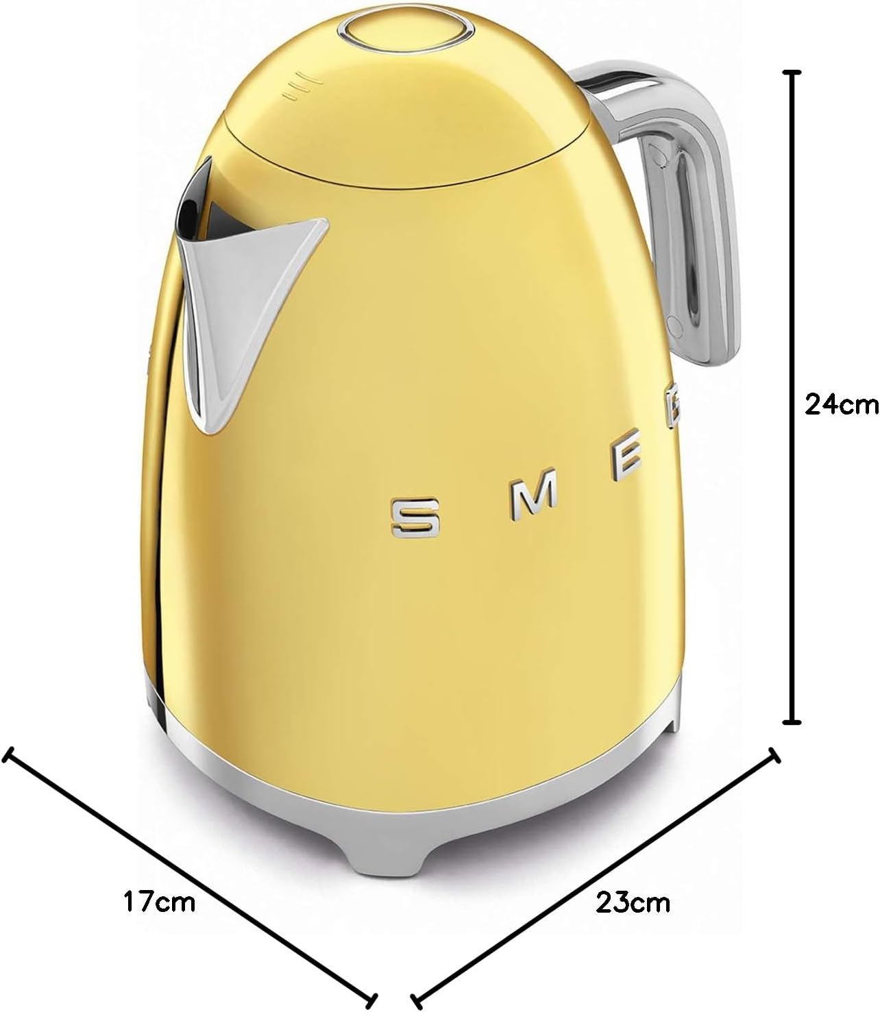 Bouilloire Sans Fil 1.7l 2400w Blanc Mat - KLF03WHMEU