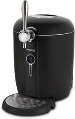 H.Koenig Tireuse à Bière compatible tous Fûts Universels Pressurisés de 5L Inox BW1778, Machine, Pompe, Pression domestique, Professionnelle, Universelle, Refroidissement intégré 4°C