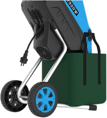 Güde 94372 GH 2501 Hachoir de jardin avec bras de suspension automatique 45 l, Bleu