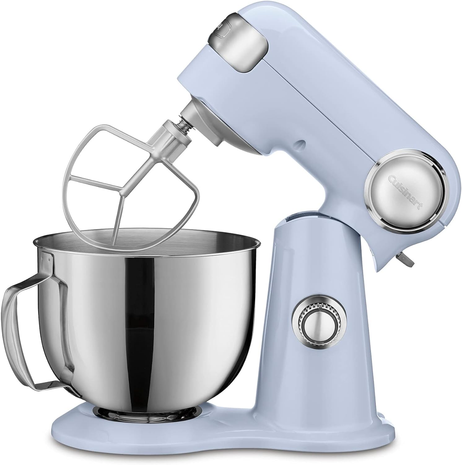 Cuisinart SMD-50BC Precision Pro Mélangeur numérique sur pied de 5,5 litres, métal, doublure argentée