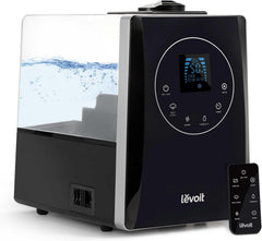 LEVOIT OasisMist 1000S (10L) Smart Humidifier for Home Large Room Bedroom, Last 100 Hours Suitable for Indoor Plant, Cover up to 600ft², Easy Top Fill, Remoter & Voice Control, Auto Mode, Quiet, White