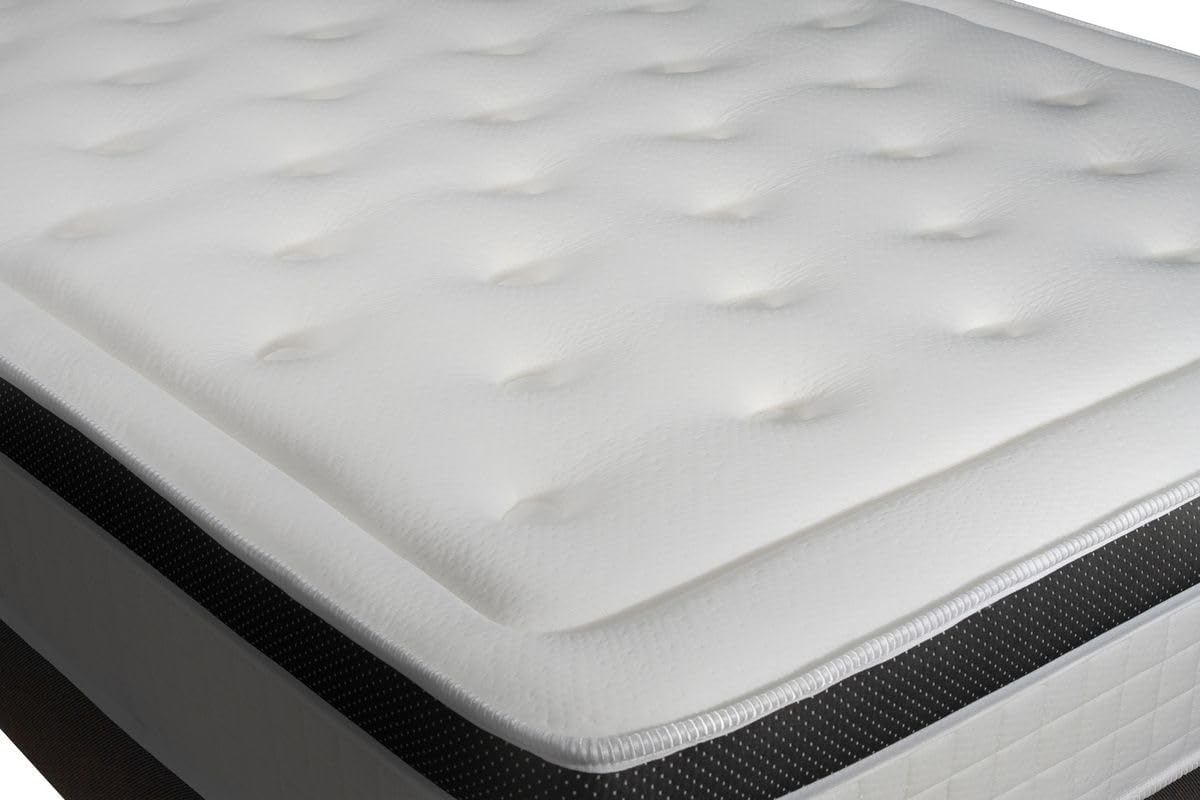 Privilege Pack 160 x 200 cm Memory Foam 5 Zones Black Base | Thickness: 26 cm | Comfort: Balanced