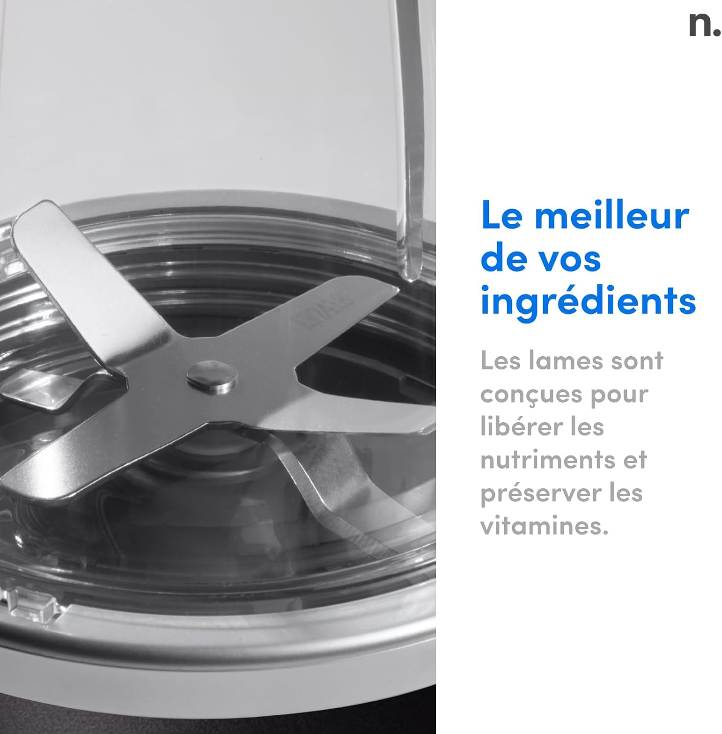 nutribullet Pro 900, Electric Blender, Chopper, Smoothie Blender, Multifunctional, Power 900 Watts, NB904CP, Champagne