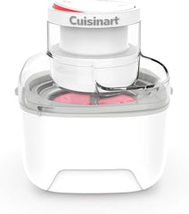 Cuisinart Sorbetière - Fait de la crème glacée, du gelato, du sorbet et du yogourt glacé en 40 minutes - Desserts maison - Facile à utiliser - Acier inoxydable - ICE100BCU