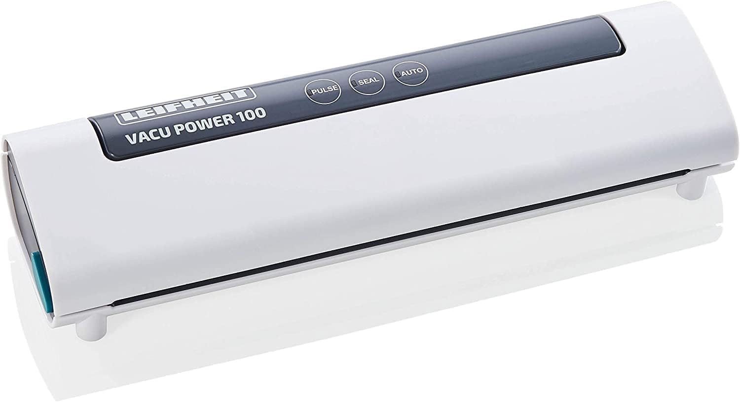 Leifheit Machine de mise sous vide alimentaire Vacu Power 500, appareil pour emballage sous vide + 10 sacs sous vide alimentaire (20 x 30 cm)