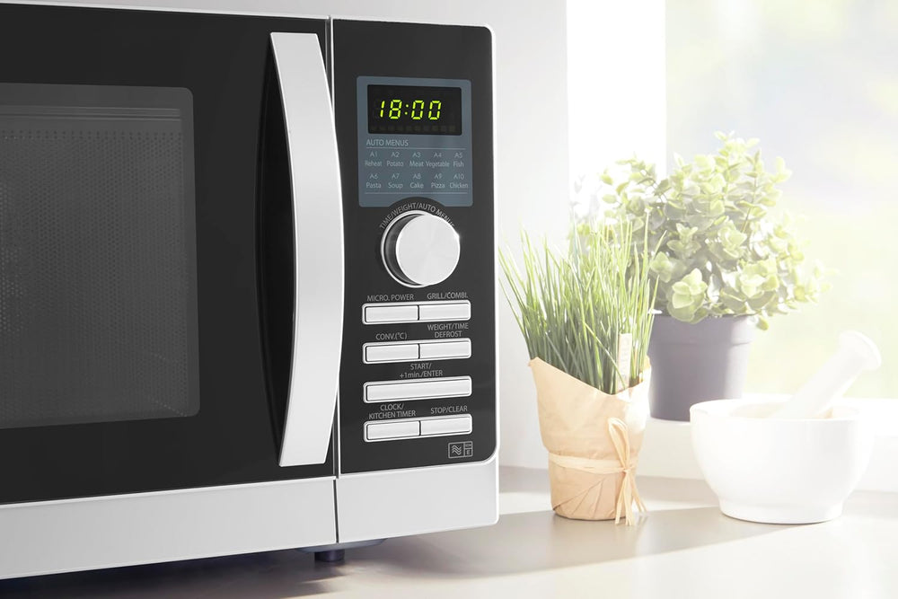 Sharp R-843INW Combined Microwave 25 Liter - Silver