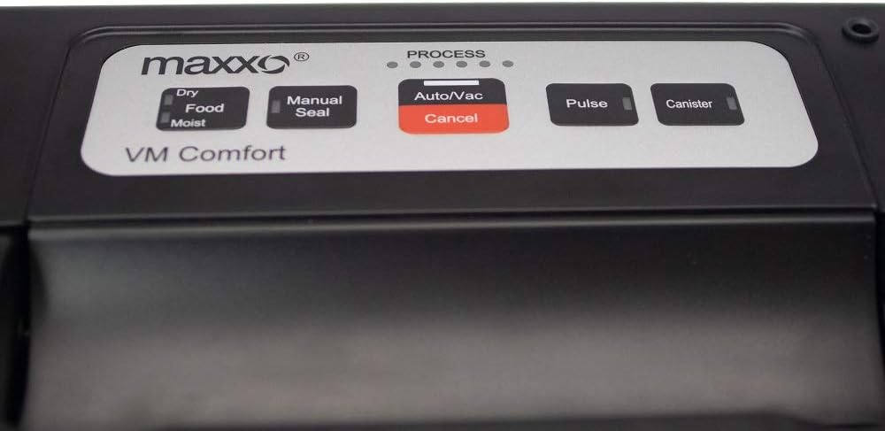 Maxxo VM ChamberLine 40 Professional Food Vacuum Sealer - Vacuum Chamber 72 L/min, Stainless Steel, Double Welding, Vacuum Sealer + 30 Bags Included