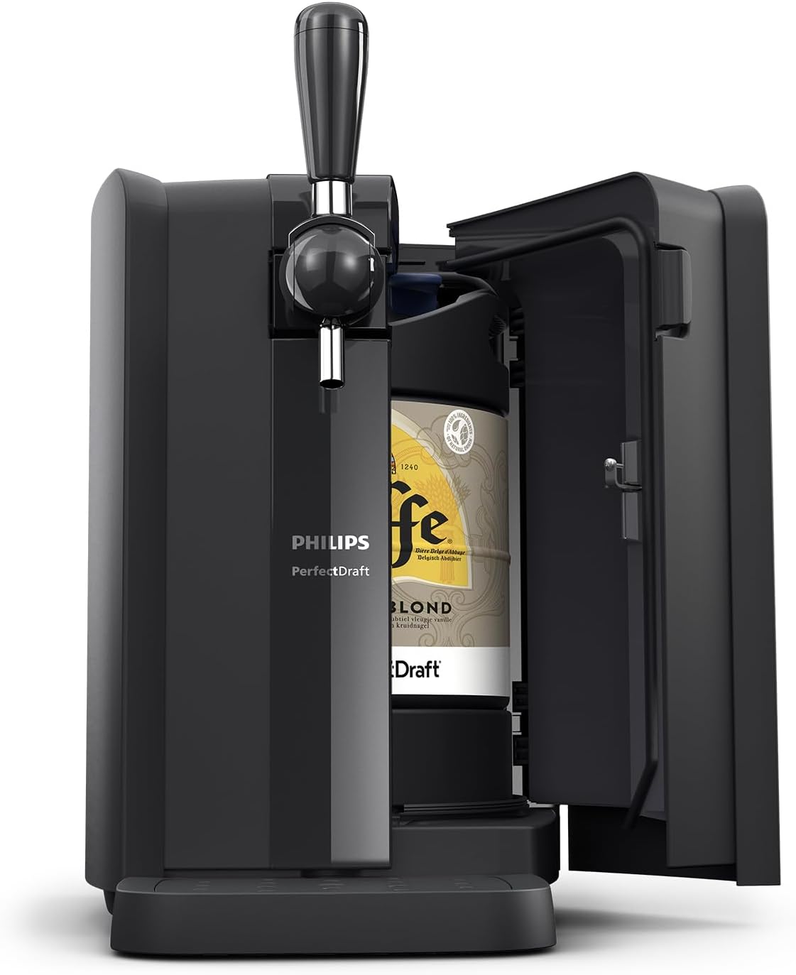 Philips PerfectDraft Home Beer Pump, 6L, Cool Beer at 3 Degrees for 30 Days with LED Indicators (HD3760/90)