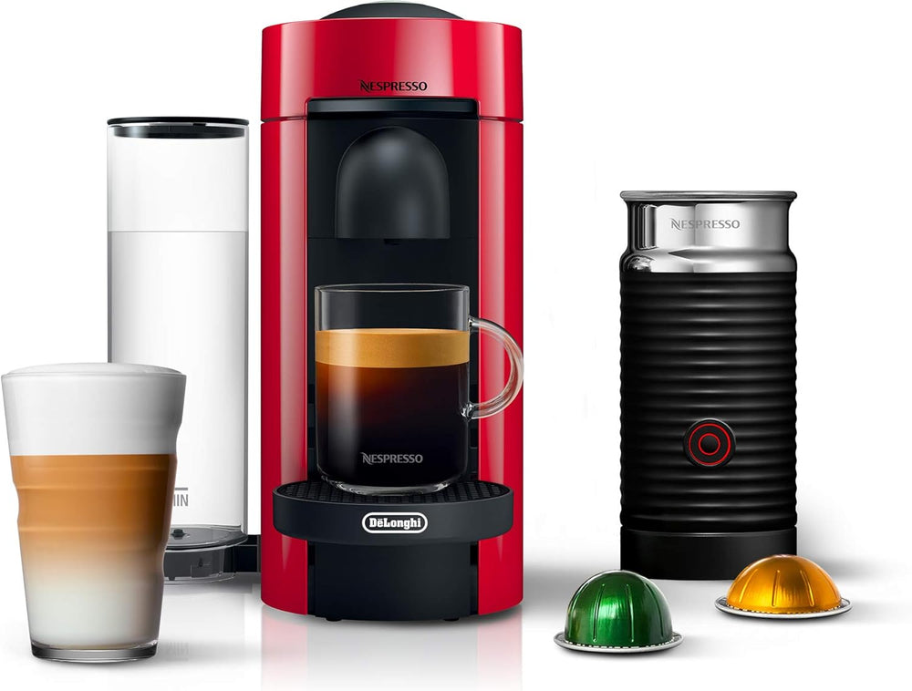 Nespresso Vertuo Plus Coffee and Espresso Maker By De'Longhi, Ink Black