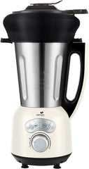 Senya SYCP-HB008R Cook & Ice V3 Red Stainless Steel Heated Blender, Soup Blender/Milled Soup, Steaming, Crushed Ice Smoothies, 1, 5L, 1400W, SYCP-HB008R