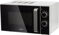 H.Koenig Compact Design Microwave 20L VIO4, Powerful 700W, Turntable 24.5 cm, Multifunction 5 Heating Levels and Defrost Function, Timer up to 30 min, Fast, Worktop