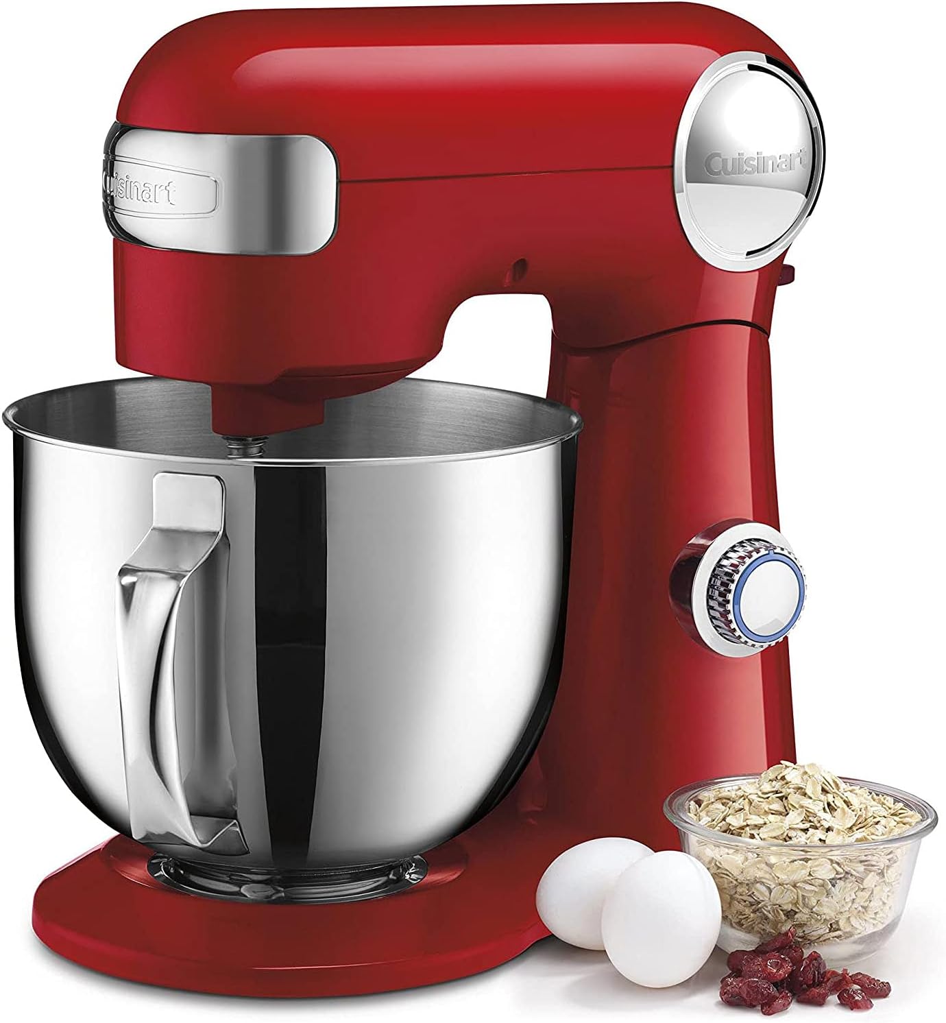 Cuisinart SMD-50BC Precision Pro Mélangeur numérique sur pied de 5,5 litres, métal, doublure argentée