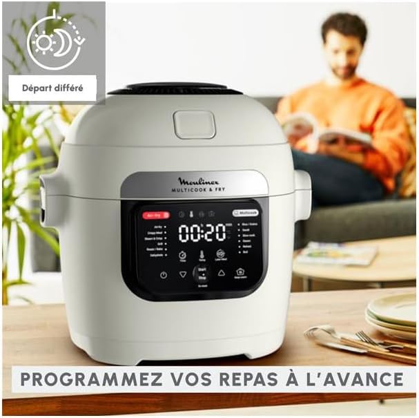 MOULINEX - Multicooker and Airfryer - Multicook & Fry - MZ7301F0