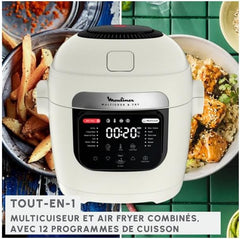 MOULINEX - Multicooker and Airfryer - Multicook & Fry - MZ7301F0