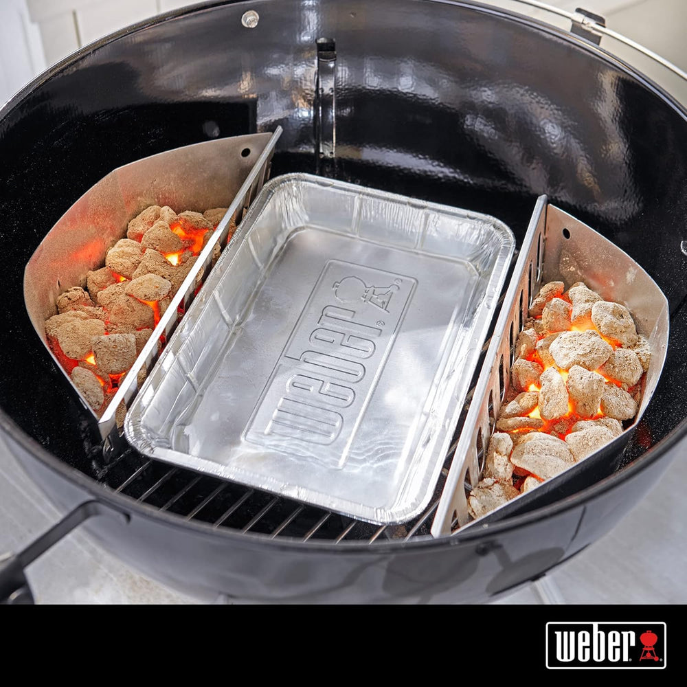 Weber Q1400 Barbecue électrique, surface de cuisson 43 x 32 cm, nomade, grille en fonte émaillée divisée en 2 parties, couvercle et cuve en fonte d'aluminium - Gris foncé (52020053)