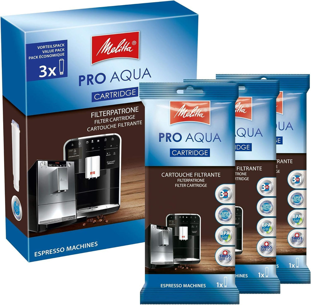 Melitta Caffeo Solo Noir Pure Black, Machine à Café à Grains avec Broyeur et Système d'Extraction des Arômes, Affichage LED, Mode 1 à 2 Tasses, Cafetière Expresso, Automatique, E950-222, 1400W