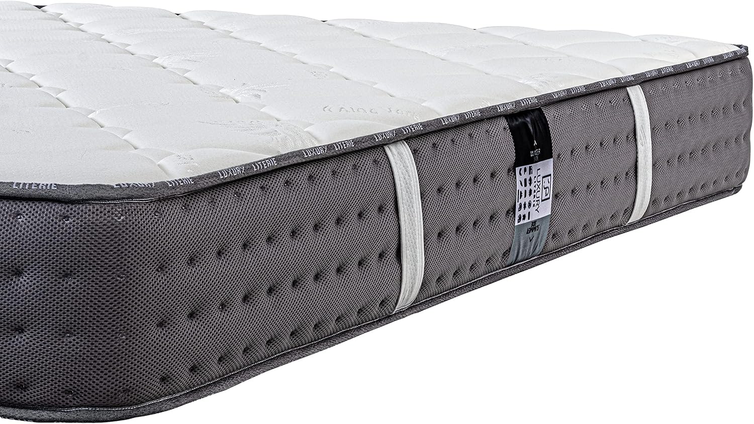 Luxury Literie | Zen Mattress 140 x 190 | Memory Foam Optimal Adaptability | HR Foam System | 10 Comfort Zones | 20 cm (+/- 2 cm) | All Sizes
