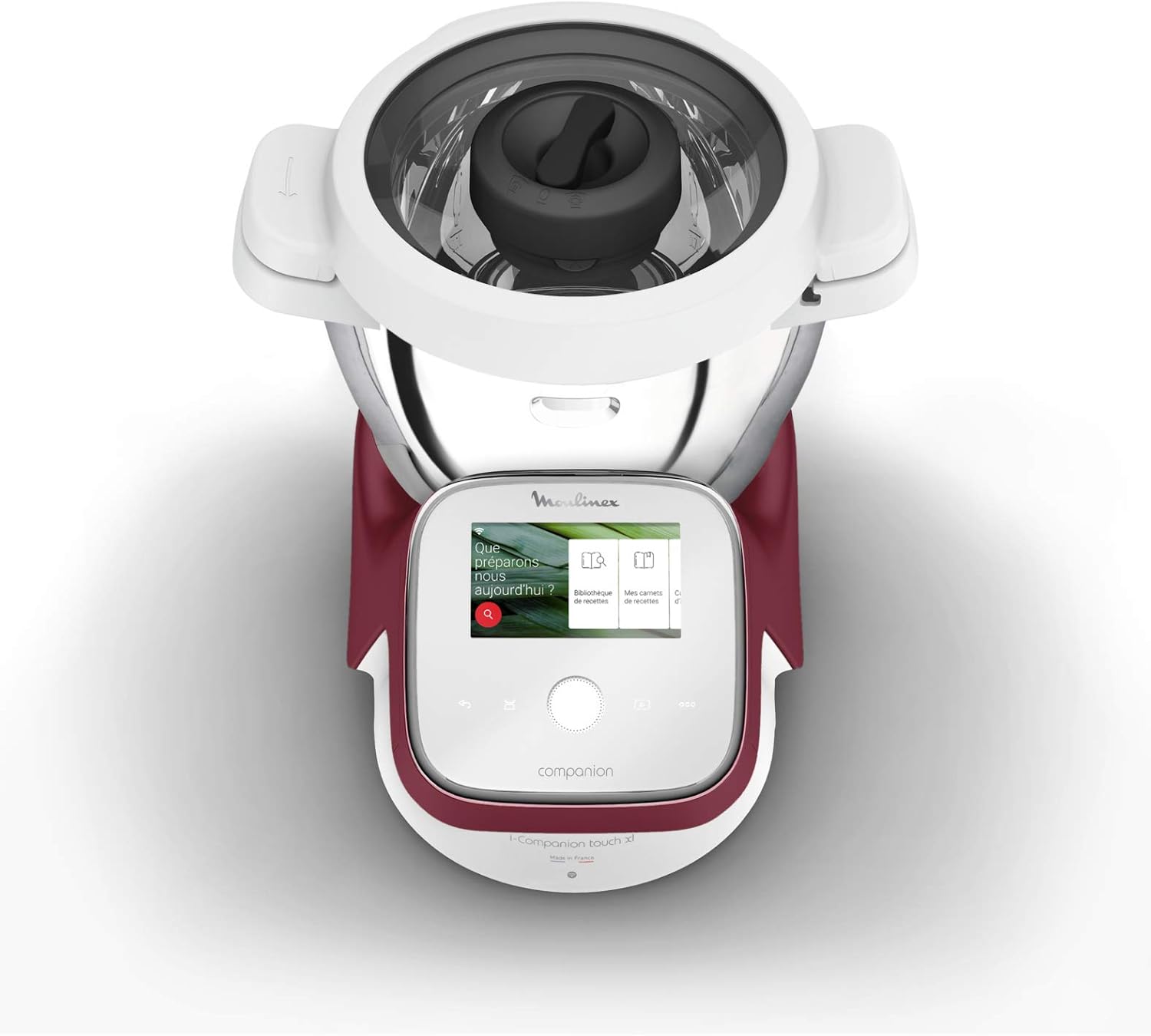 Moulinex i-Companion XL Edition Pâtisserie, 1550 W, Recettes illimitées, Température entre 30° et 150°, Capacité utile 3 L (10 pers), 12 accessoires dont 6 de pâtisserie, Fabriqué en France HF90E700