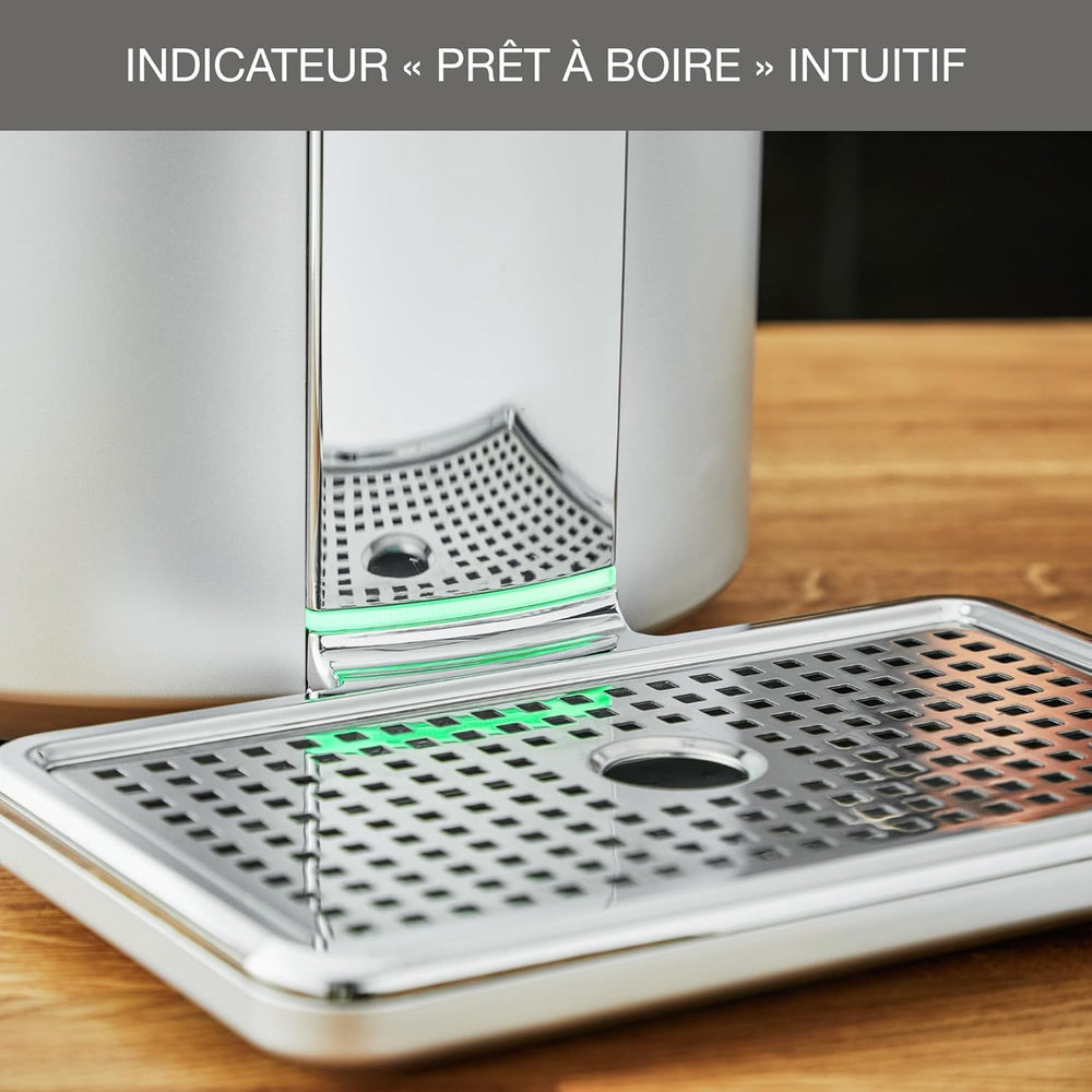 Krups Beertender Machine bière pression, Fûts de 5 L, Marques du groupe Heineken, Témoin lumineux, Température et mousse parfaites, Bière fraîche, Installation facile, Compact noire VB450E10