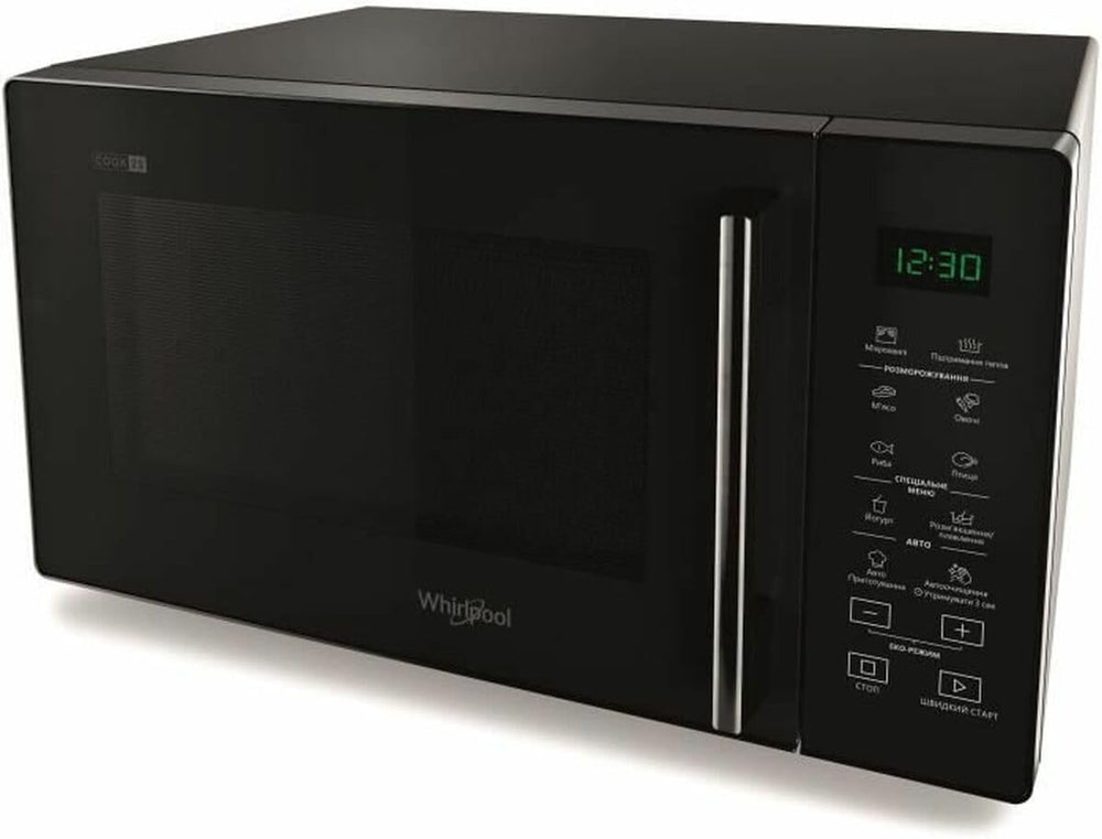 Whirlpool MWP 251 B Comptoir - Micro-ondes (Comptoir, Micro-ondes uniquement, 25 L, 900 W, Noir, 27 cm)