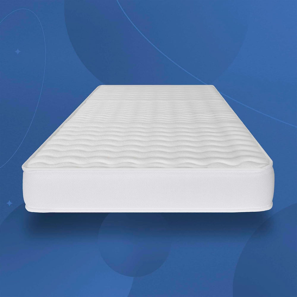 NATURALEX - Matelas PerfectSleep 180x200 - Épais 30 cm - Soutien Mousse à mémoire de Forme - Accueil Blue Latex - Confort Ferme - Respirant - 7 Zones - Réversible - Haute Densité - Fabriqué en Europe