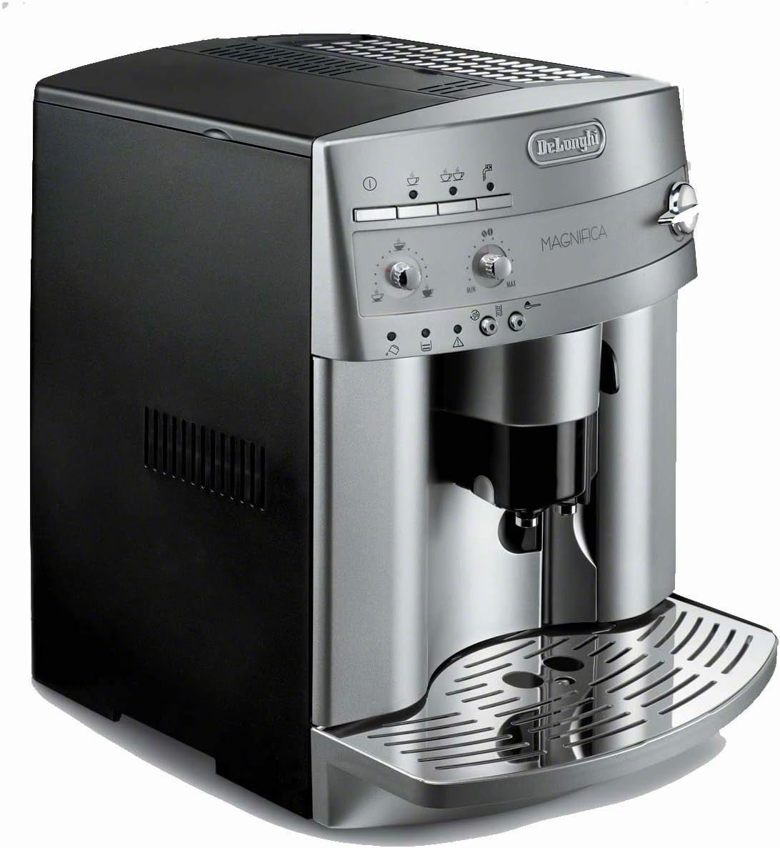 De'Longhi Magnifica Evo Automatic Espresso & Coffee Machine with Manual Milk Frother, Built-in Grinder & Auto-Clean Function - For Latte, Cappuccino, Americano, Iced Coffee, ECAM29043SB