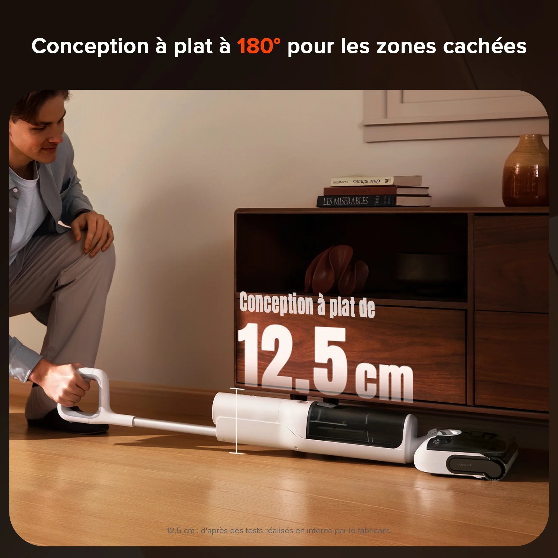 Roborock F25 RT aspirateur laveur sans fil sec et humide