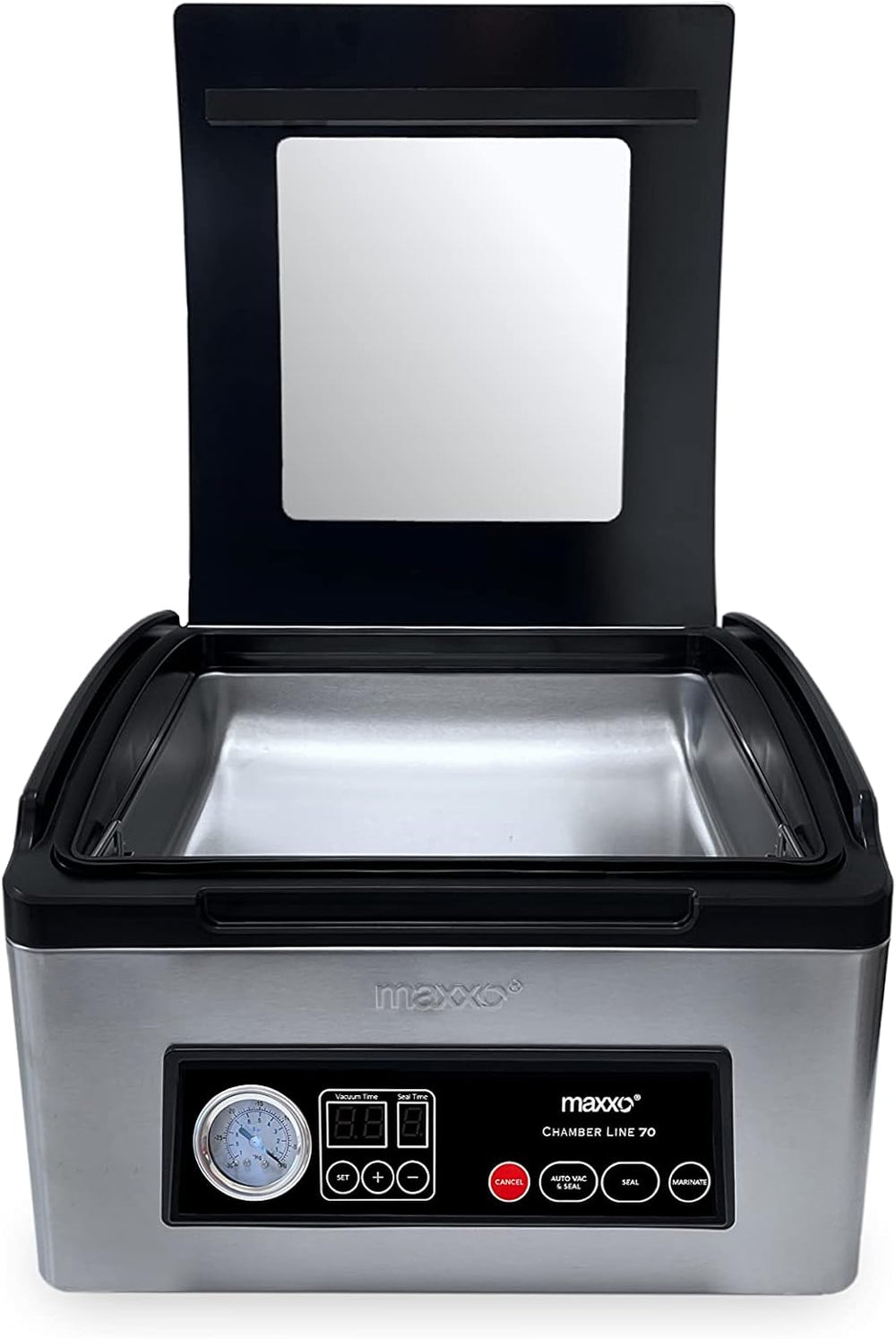 Maxxo VM ChamberLine 40 Professional Food Vacuum Sealer - Vacuum Chamber 72 L/min, Stainless Steel, Double Welding, Vacuum Sealer + 30 Bags Included