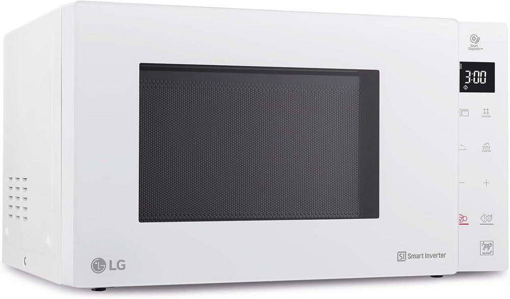 LG - Micro-ondes Grill Smart Inverter blanc