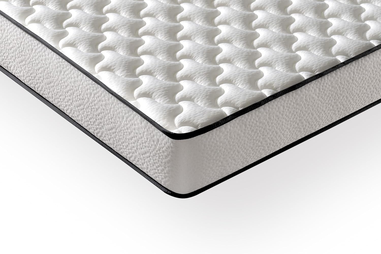 DAGOSTINO HOME BOUTIQUE COLLECTION Matelas Mousse 90x200 New York - Ferme - Réversible - Côté Été/Hiver - H15 Cm