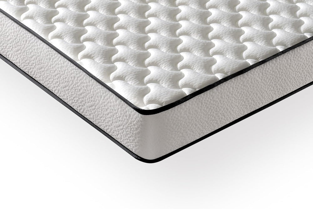 DAGOSTINO HOME BOUTIQUE COLLECTION Matelas Mousse 90x200 New York - Ferme - Réversible - Côté Été/Hiver - H15 Cm