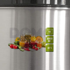 Domo DO42325PC Stainless Steel Pressure Cooker