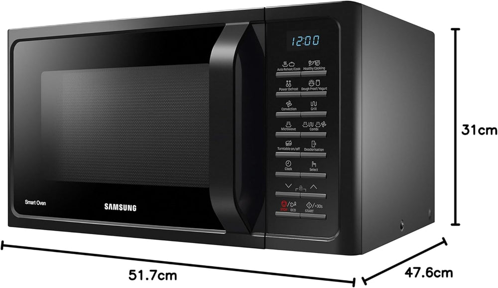 Samsung - Microwave oven 900 W, grill 1500 W, 28 L silver