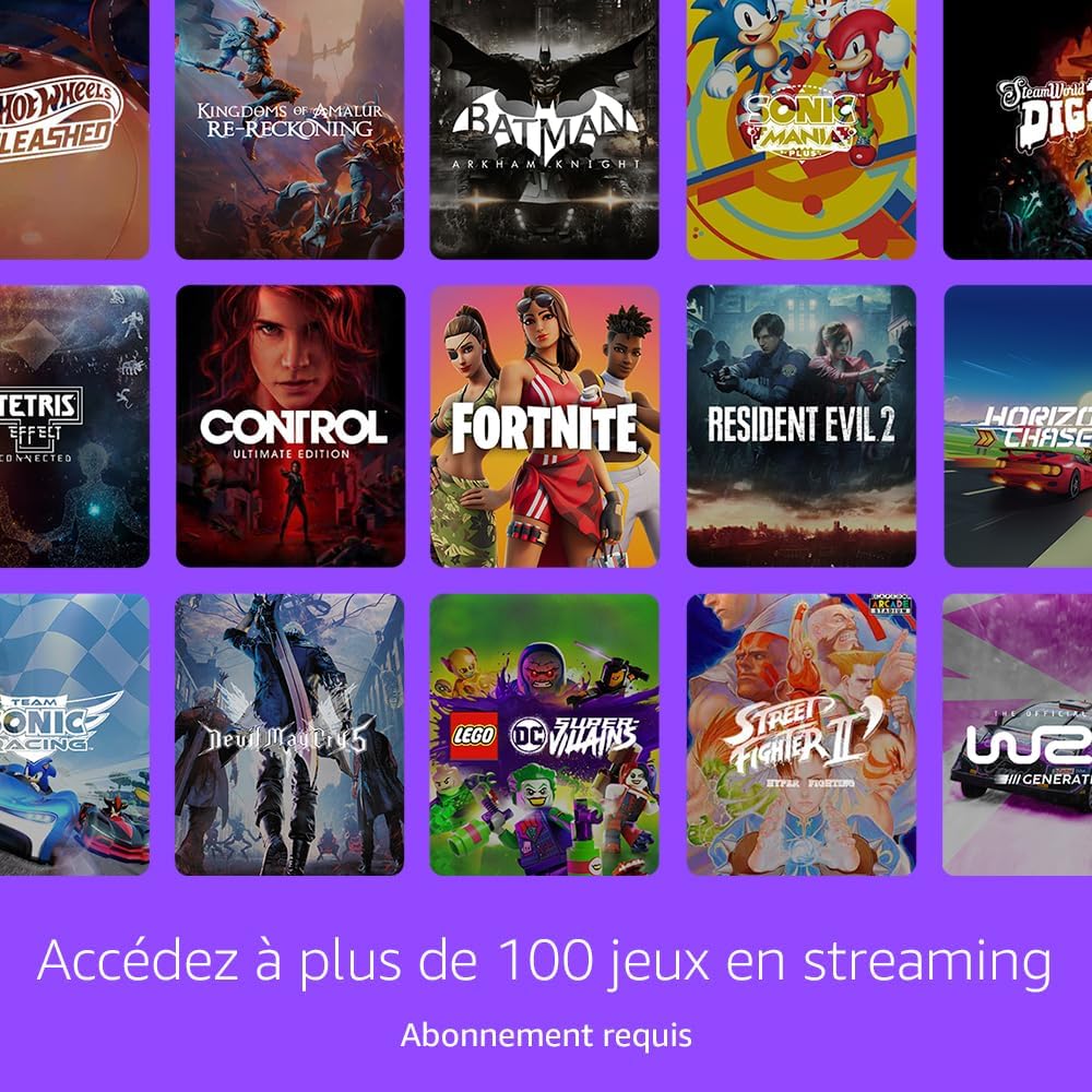 Fire TV Cube + Manette Luna | Offre groupée pour le jeu en streaming