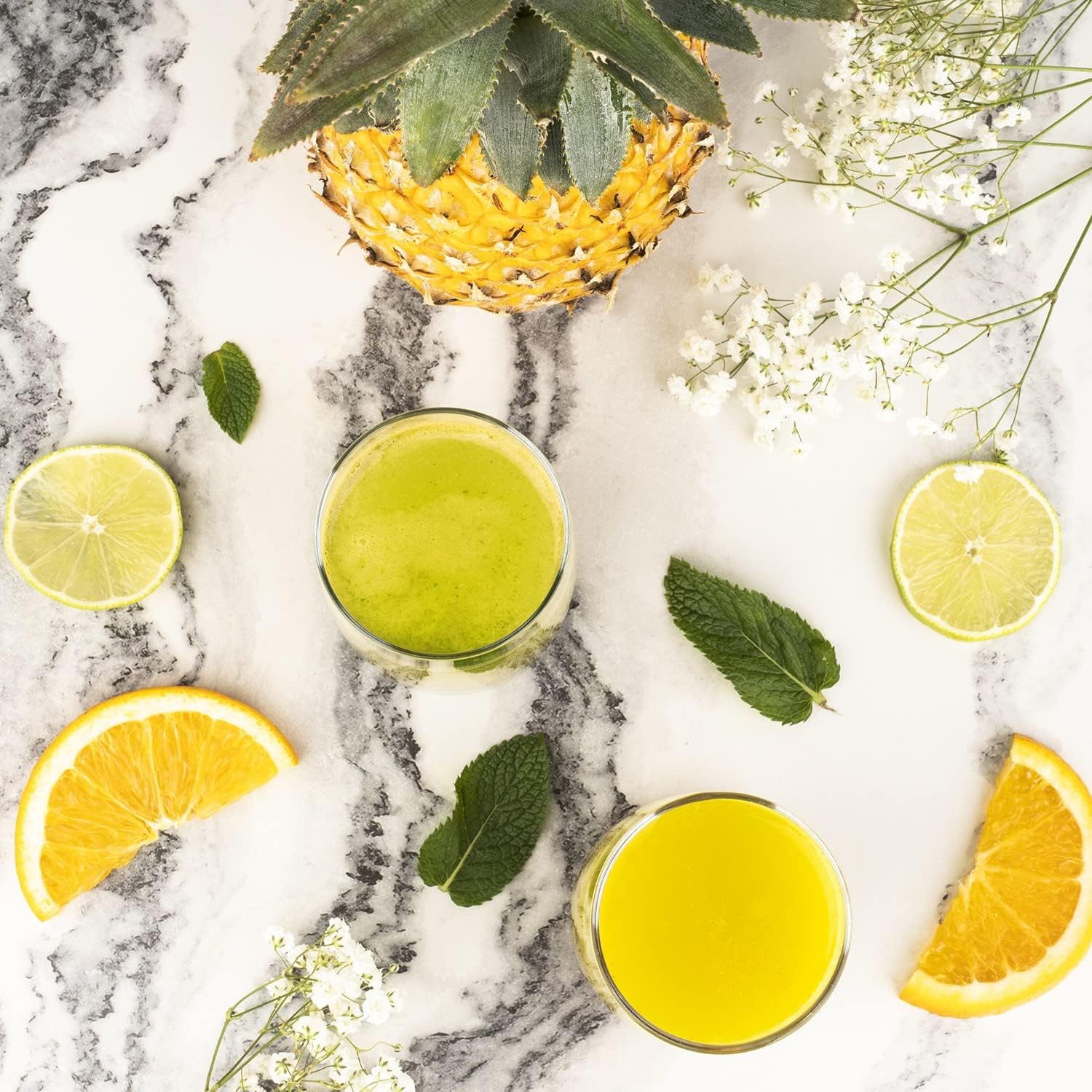 Extracteur de Jus de Fruits et Légumes vertical GSX24 H.Koenig Centrifugeuse Vitamin + sans BPA - 82 mm Large Bouche - 3 tamis pour jus fin ou épais et sorbet - Pression douce - 50 tours 400 W