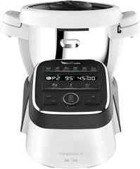 MOULINEX COMPANION XL Multifunctional Robot Cooker Bowl 4.5L 12 Programs Auto Soups Gazpacho Kitchen Robot Mixer Chopper Kneader 1550W HF80CB10