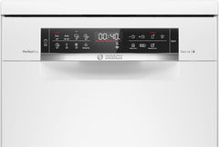 Bosch SPS6YMW14E, Série 6, Lave-vaisselle 45cm, Pose-libre, Blanc