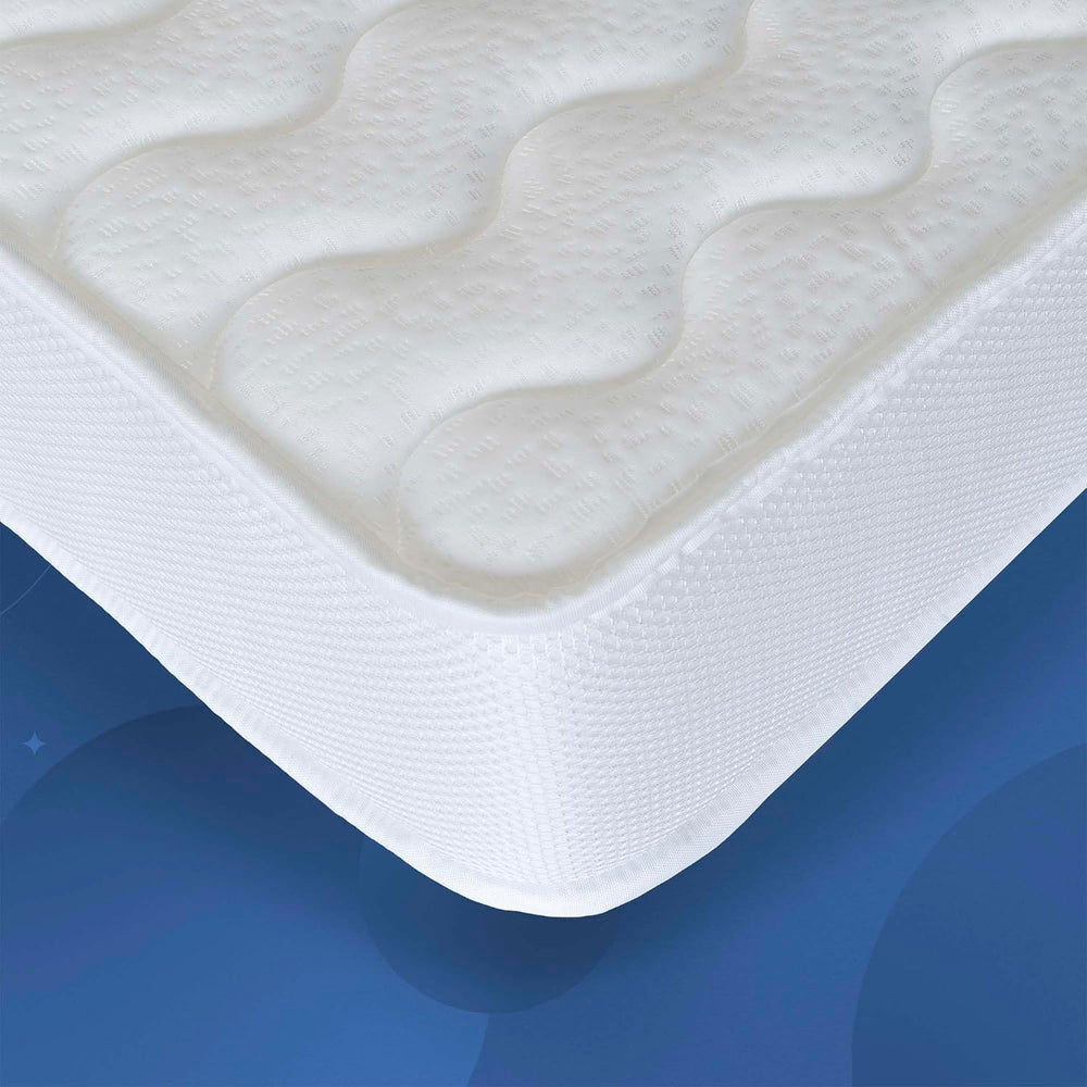 NATURALEX - Matelas PerfectSleep 180x200 - Épais 30 cm - Soutien Mousse à mémoire de Forme - Accueil Blue Latex - Confort Ferme - Respirant - 7 Zones - Réversible - Haute Densité - Fabriqué en Europe