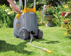 HOZELOCK - Dévidoir Chariot Fast Cart 40 M : Dévidoir sur Roues 40 M + 2 M, Chariot Caréné Ergonomique, Facile et Extrêmement Pratique d'Utilisation, Livré Assemblé et Prêt à l'Emploi [2450R0000]